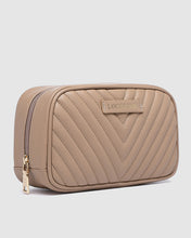 Lacey Quilted Makeup Bag Two Colours