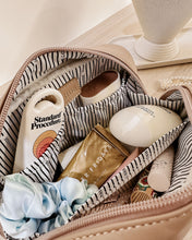 Lacey Quilted Makeup Bag Two Colours