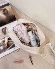 Lacey Quilted Makeup Bag Two Colours
