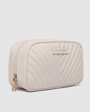 Lacey Quilted Makeup Bag Two Colours