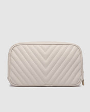 Lacey Quilted Makeup Bag Two Colours