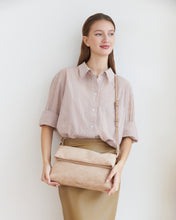 Luka Faux Suede Clutch/Crossbody By Louenhide