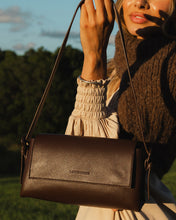 Sophia Crossbody Bag By Louenhide In Chocolate