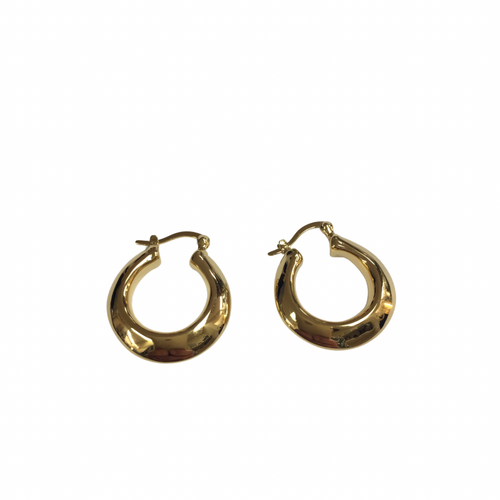 Bergamot Gold Hoop Earrings!