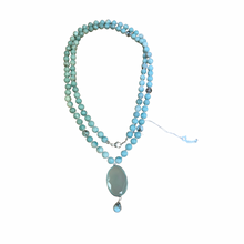 Amazonite Necklace With Larimar!
