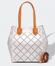 Best Selling Bermuda Tote in Silver By Louenhide ***SPECIAL PROMO OFFER***
