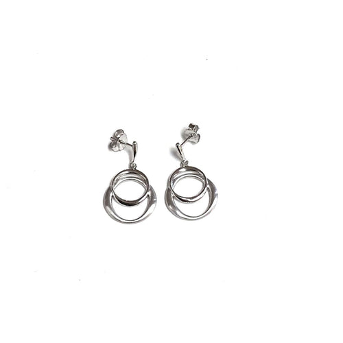 Circle Sterling Silver Earrings!  **Best Seller**