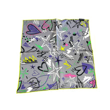 Punk Graphic Square Scarf!