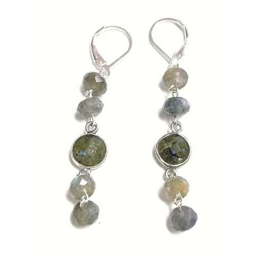 Labradorite Dangle Earrings!