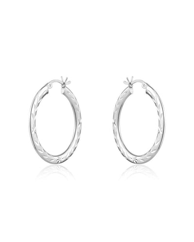 Sterling Silver Hoops!