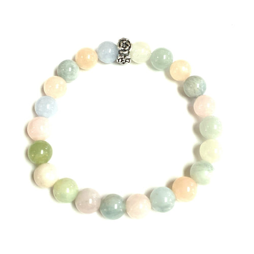 BZen Morganite & Sterling Silver Bracelet!