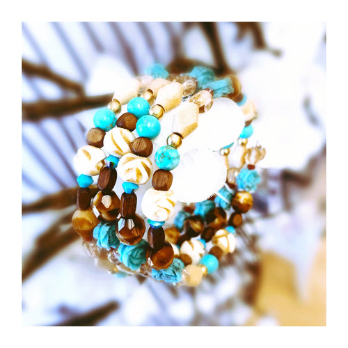 Multi strand Coil Bracelet!