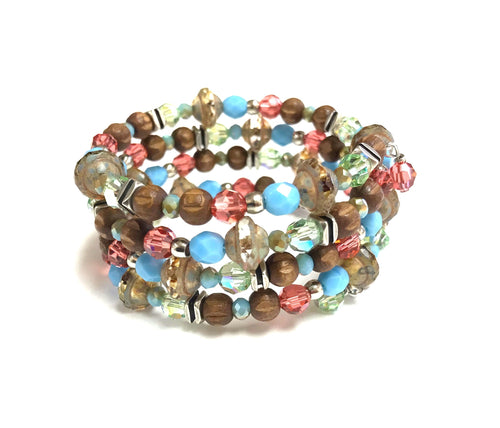Multi Layered Coil Bracelet!