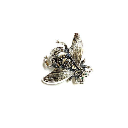Sterling Silver Bumblebee Brooch!