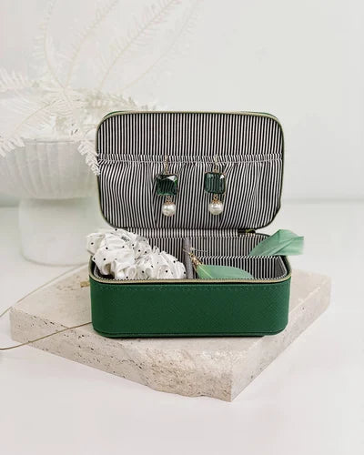 Ellie Jewellery Box!  Forest Green!