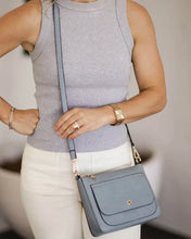Lizzie Crossbody by Louenhide In Chambray!  Best Seller!