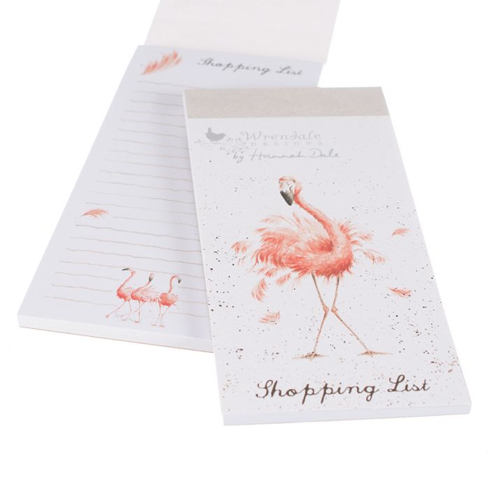 Wrendale Shopping List Note Pad!  Pretty In Pink!