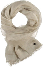 Light And Airy Double Layered Shawl!  Off White!
