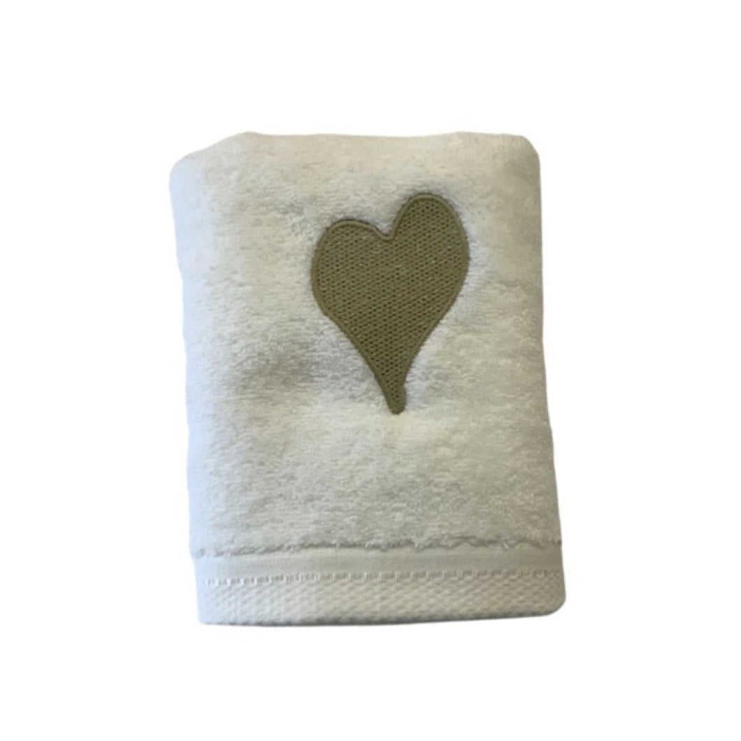 Luxurious Hand Towels!  Heart!