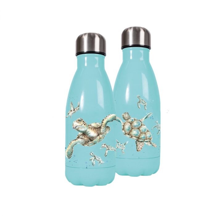 Swimming School Turtle Water Bottle by Wrendale!