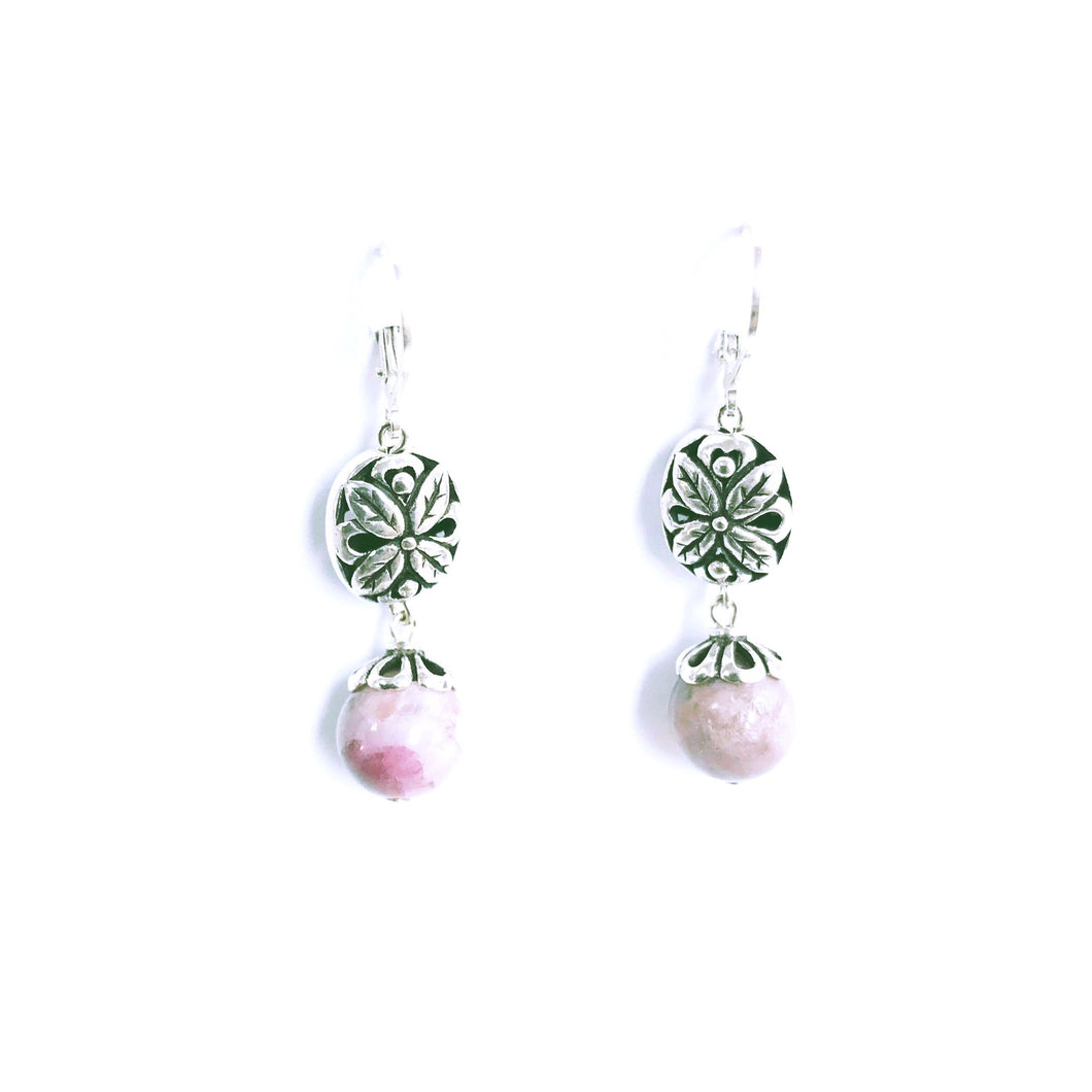 earrings french hook silver 