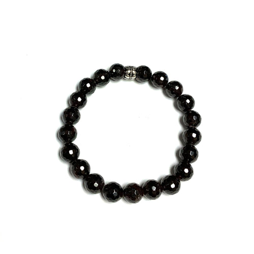 Garnet & Sterling Silver Bracelet!