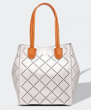 Best Selling Bermuda Tote in Silver By Louenhide ***SPECIAL PROMO OFFER***
