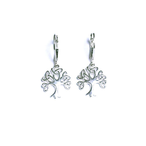 earrings french hook silver