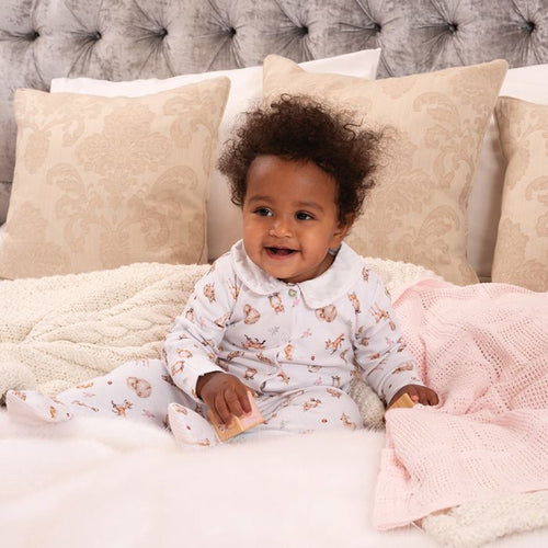 Little Forest Printed Baby Onesy!