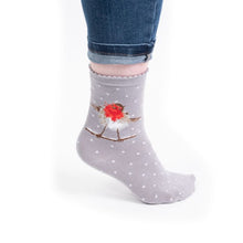 Xmas Robin Socks!