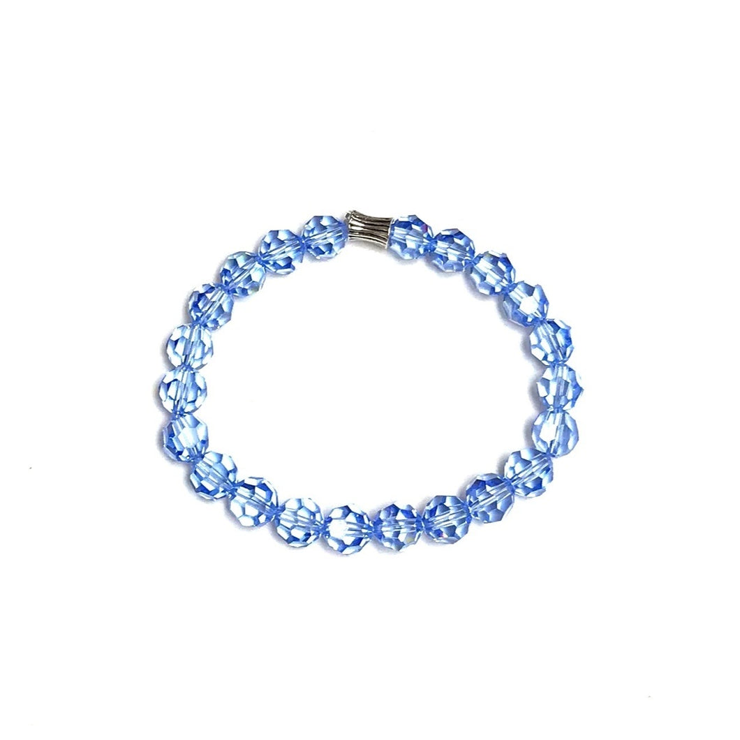 Swarovski Crystal Bracelet: Sapphire!