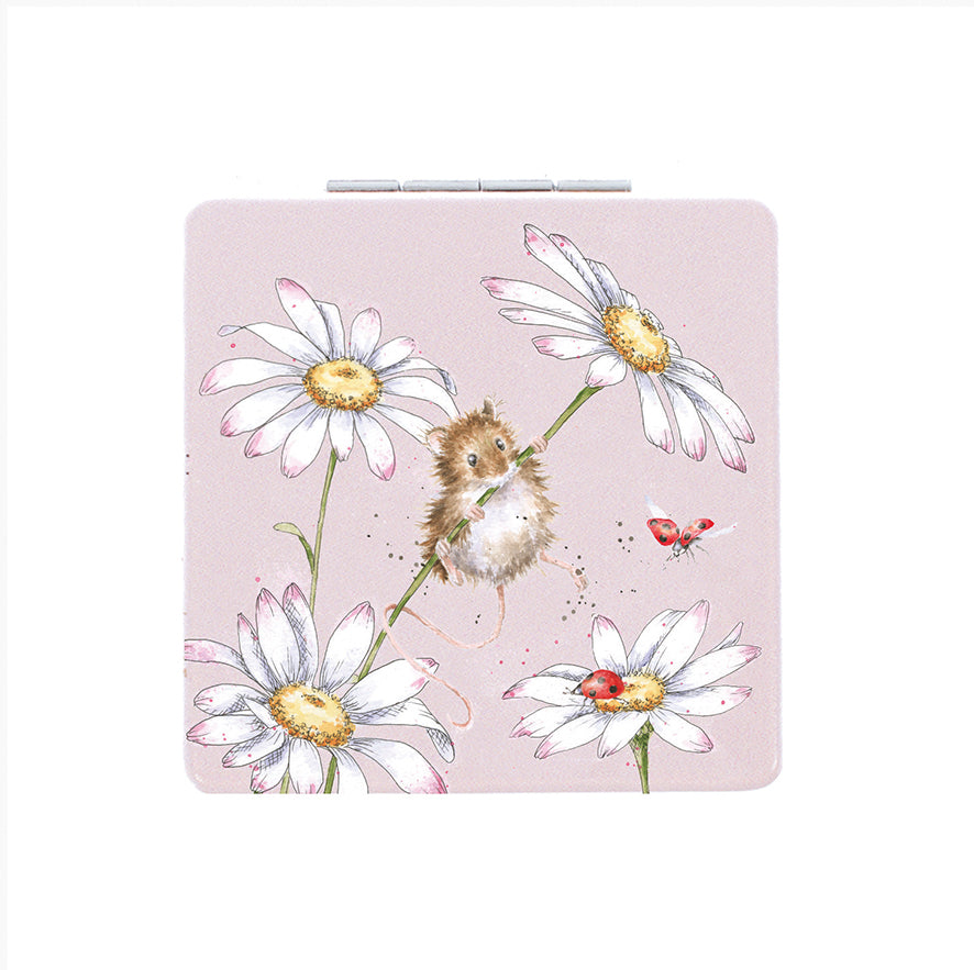 Oops A Daisy Compact Mirror by Wrendale!