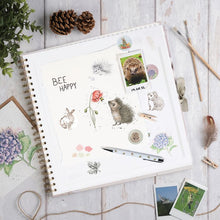 Scrapbook Album-Hydrangea Bee!  50% Off!